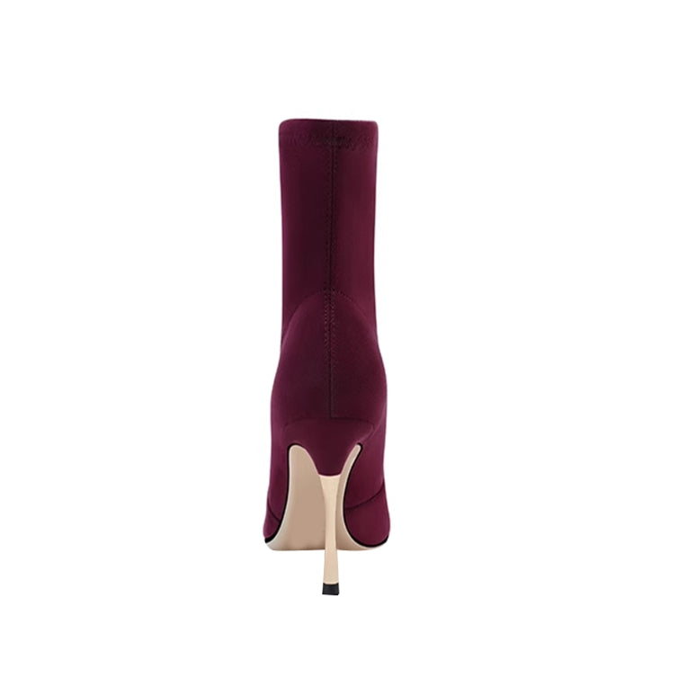 Suede Ankle Boots - 8cm