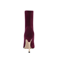 Suede Ankle Boots - 8cm
