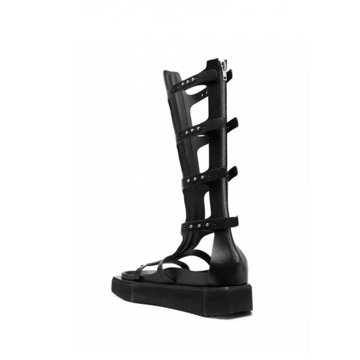 Studded Platform Sandals