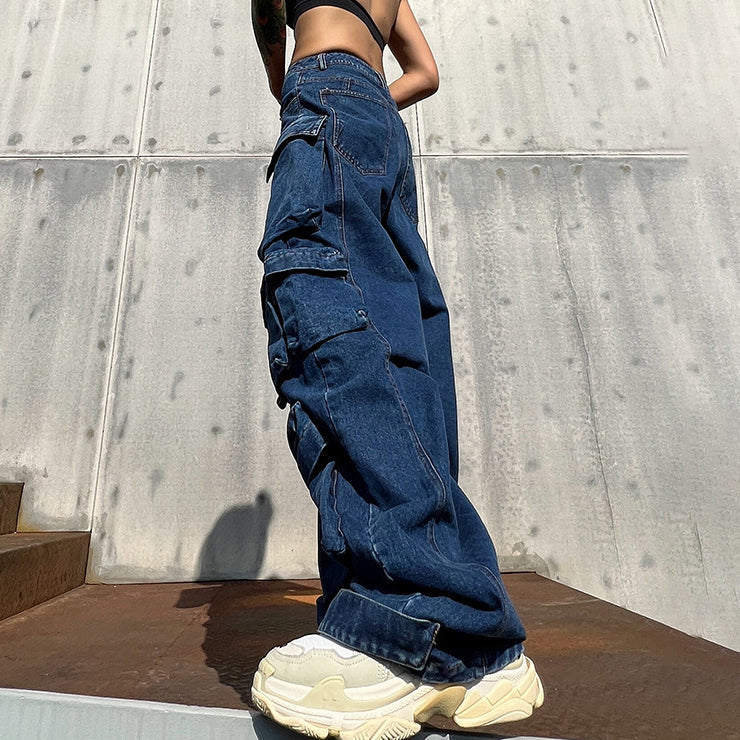Pocket Denim Jeans