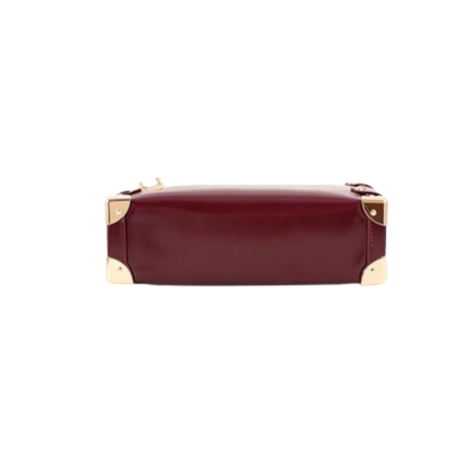 Metal-Plated Cross Body Bag