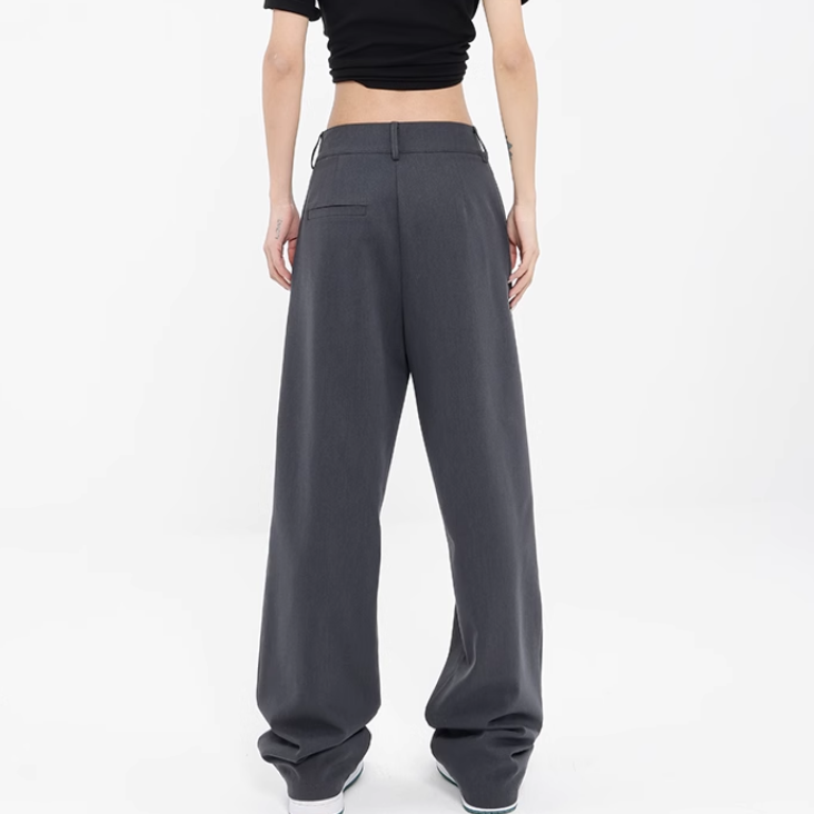 Wide Leg Tapered Pants