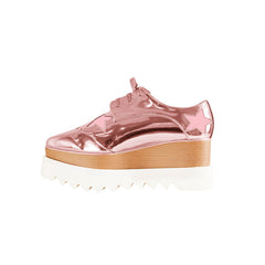 Star Lace Up Oxfords Platform Sneakers