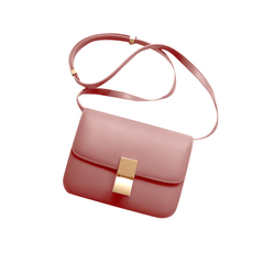 Metal Lock Cross Body Bag