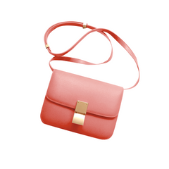 Metal Lock Cross Body Bag