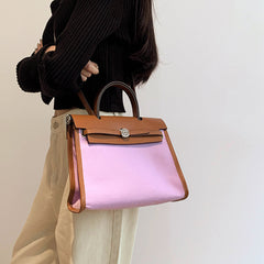 Bi-Color Tote Bag - Large