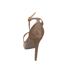 Diamante High Heel Platform Sandals