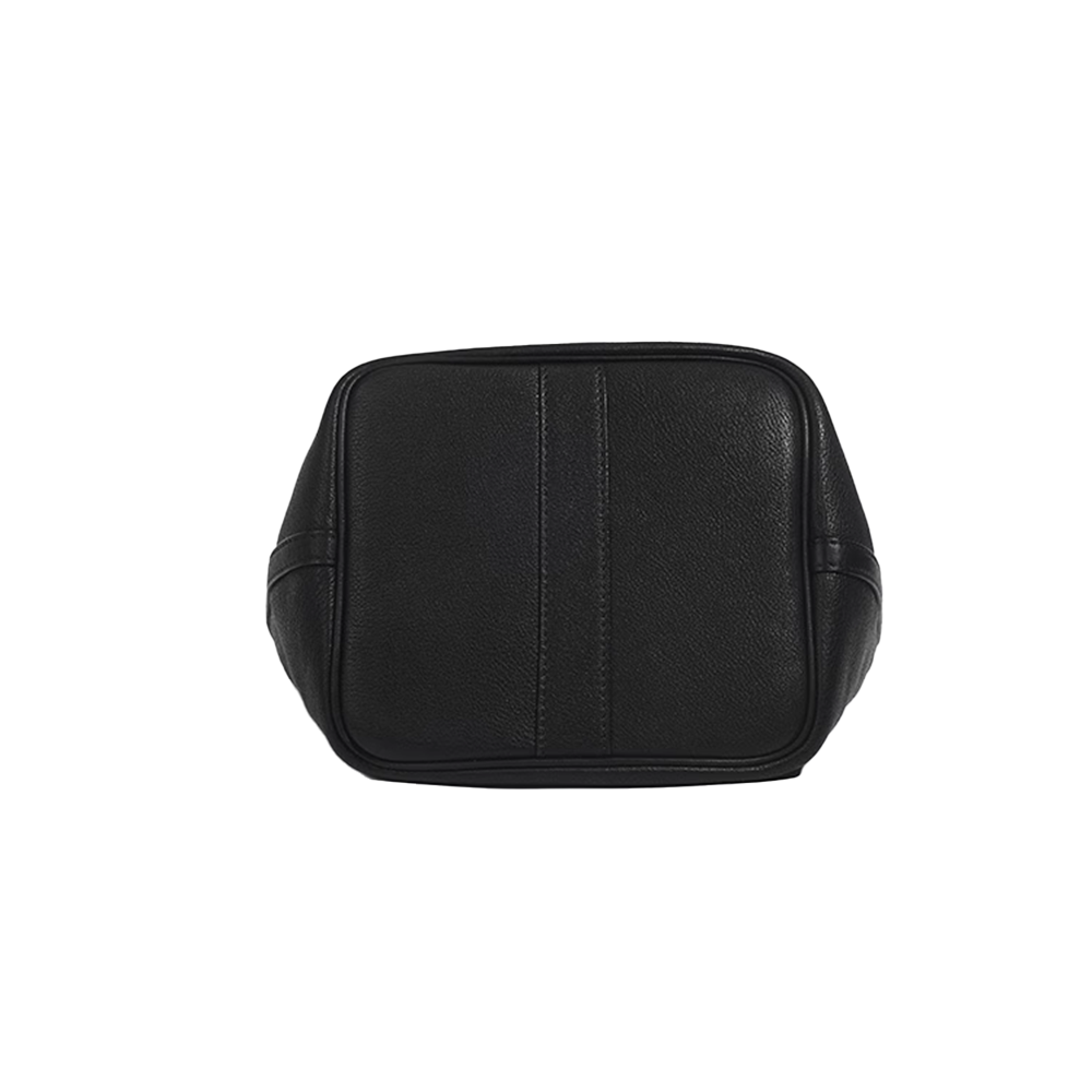 Metal Lock Oversized Tote Bag