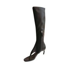Flip Flop Kitten Heel Summer Boots