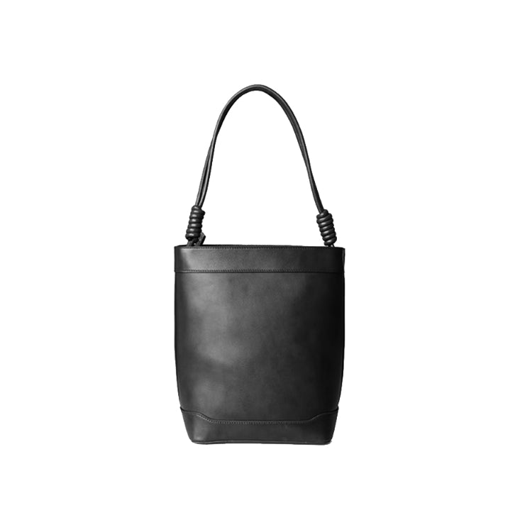 Leather And Suede Tote Bag