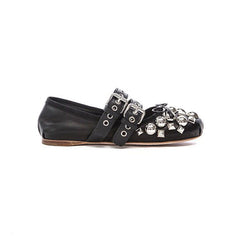 Studded Ballet Shoes