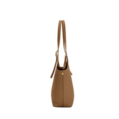 Metal Lock Oversized Tote Bag