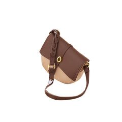 Bi-Color Cross Body Bag