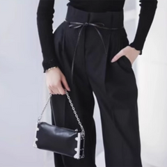 Metal-Plated Cross Body Bag