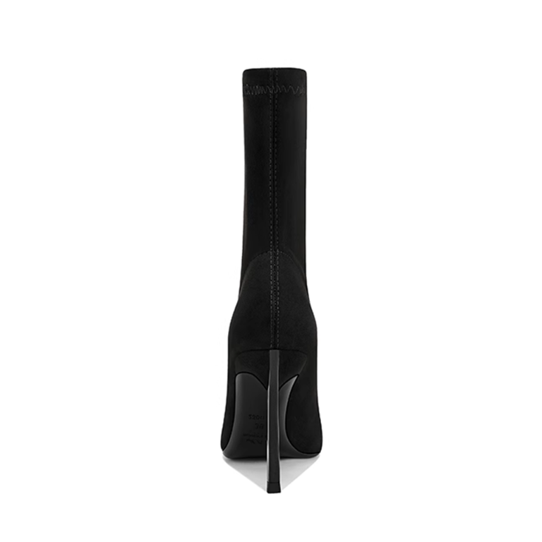 Diamante Buckled Ankle Boots - 10cm