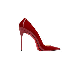 Patent Leather Mid Heel Pumps - 8cm
