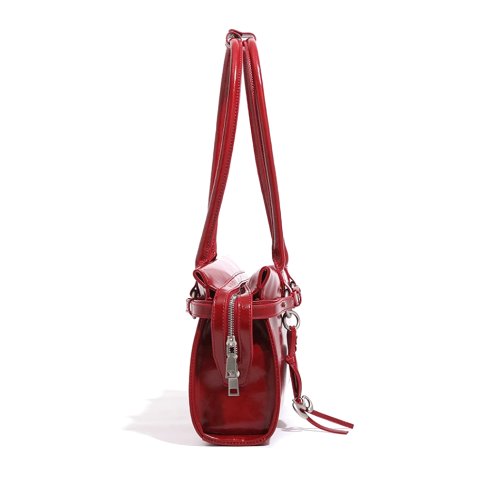 Buckled Tote Bag