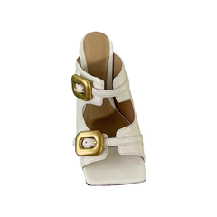 Buckled Mules Sandals