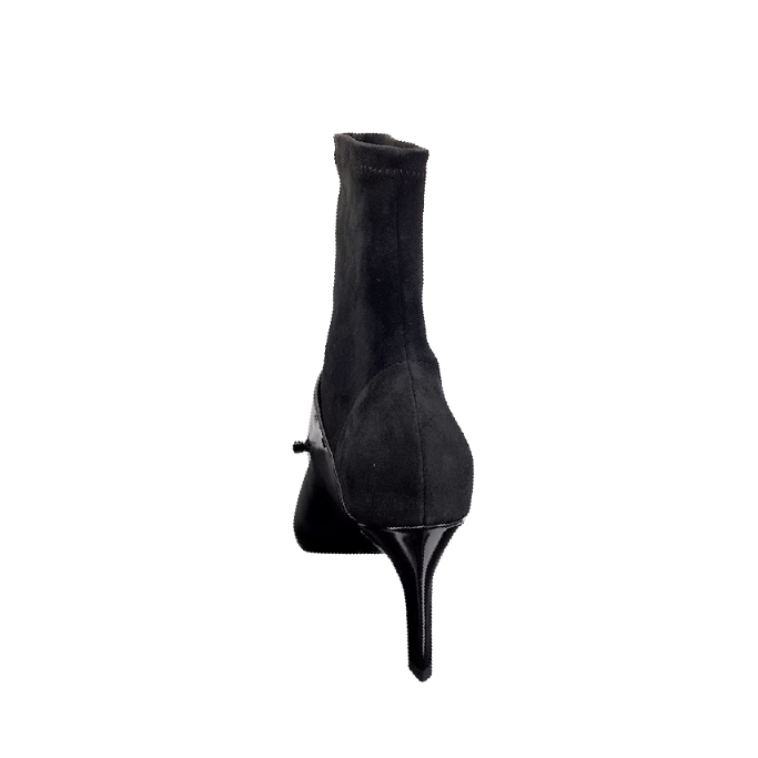 Metal Embellished Ankle Boots