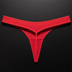 4pcs One Thread Cotton T-back Thong