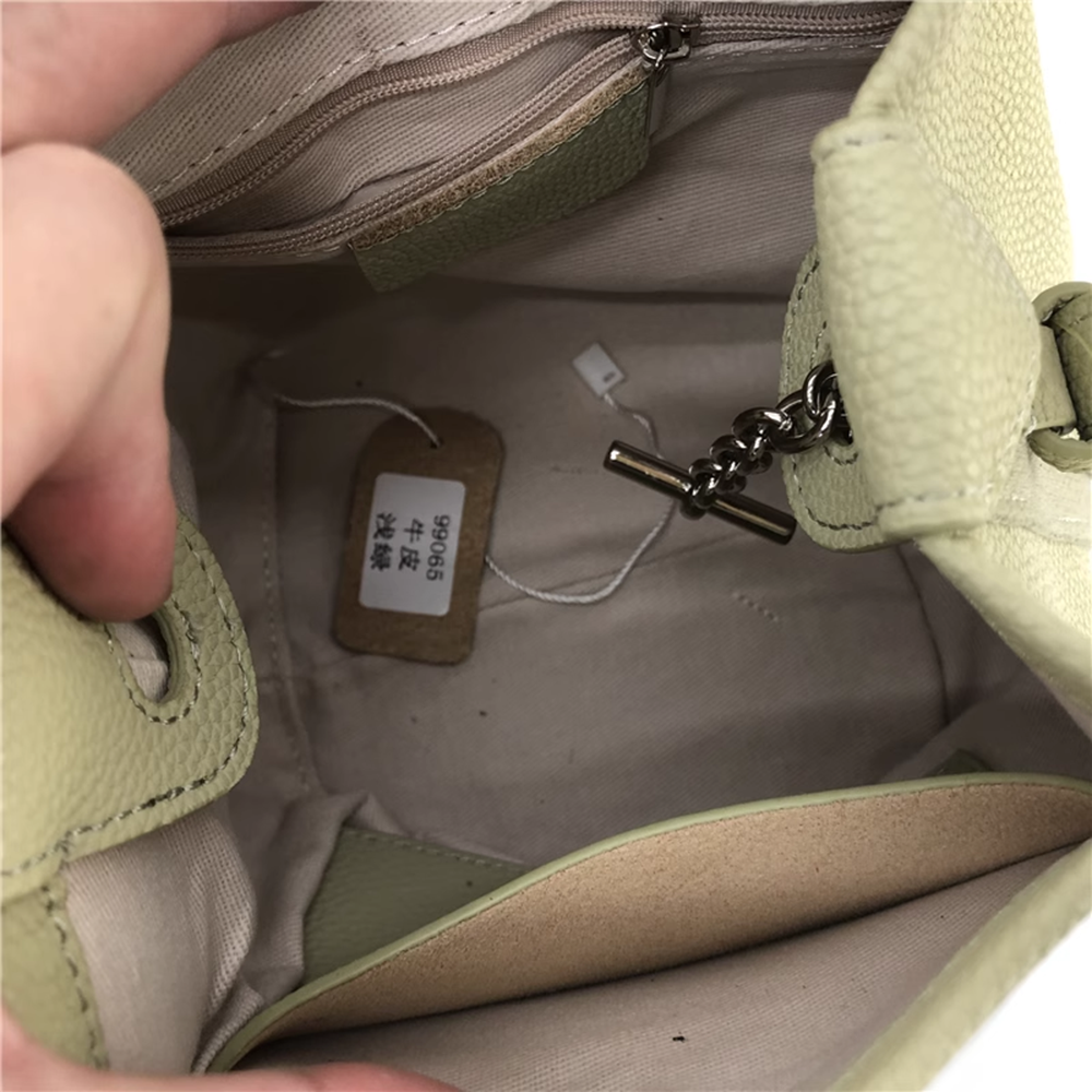 Leather Bucket Bag