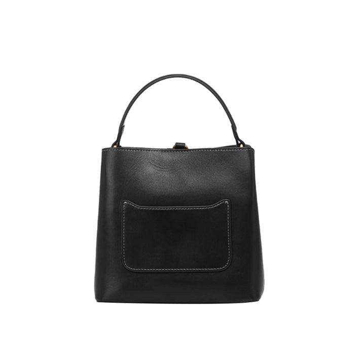 Buckled Bucket Bag