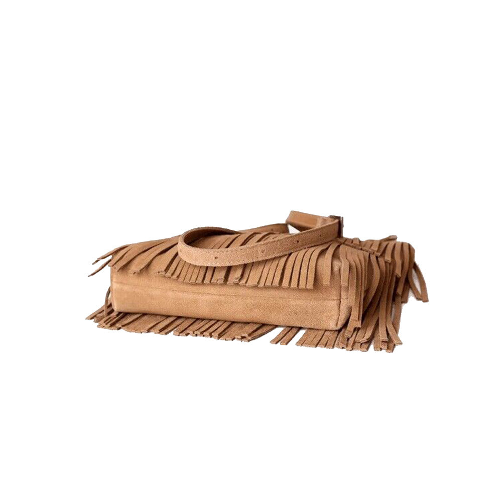 Fringed Cross Body Bag