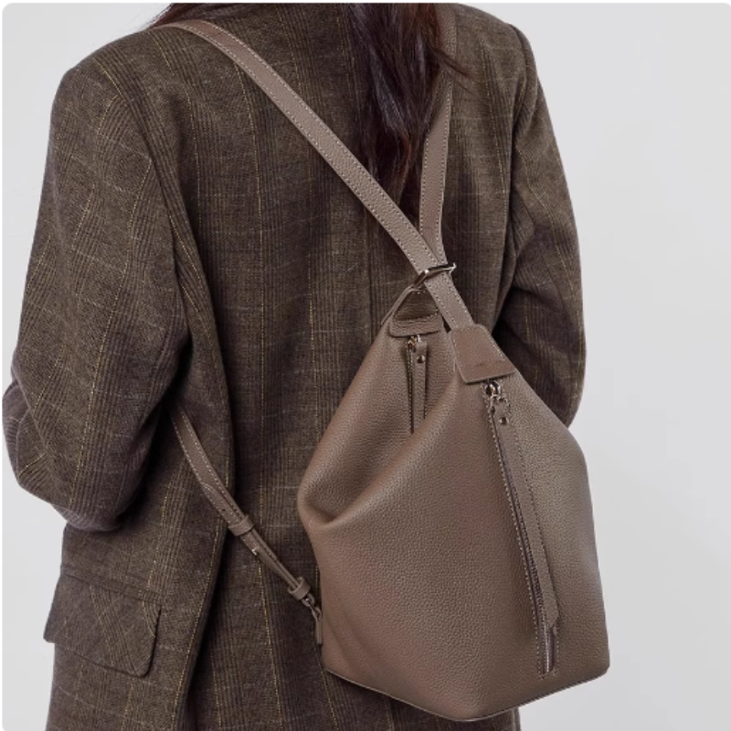 Leather Backpack Bag