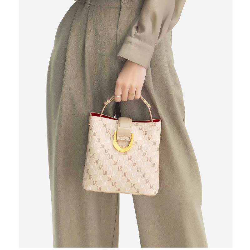 Printed Bucket Bag