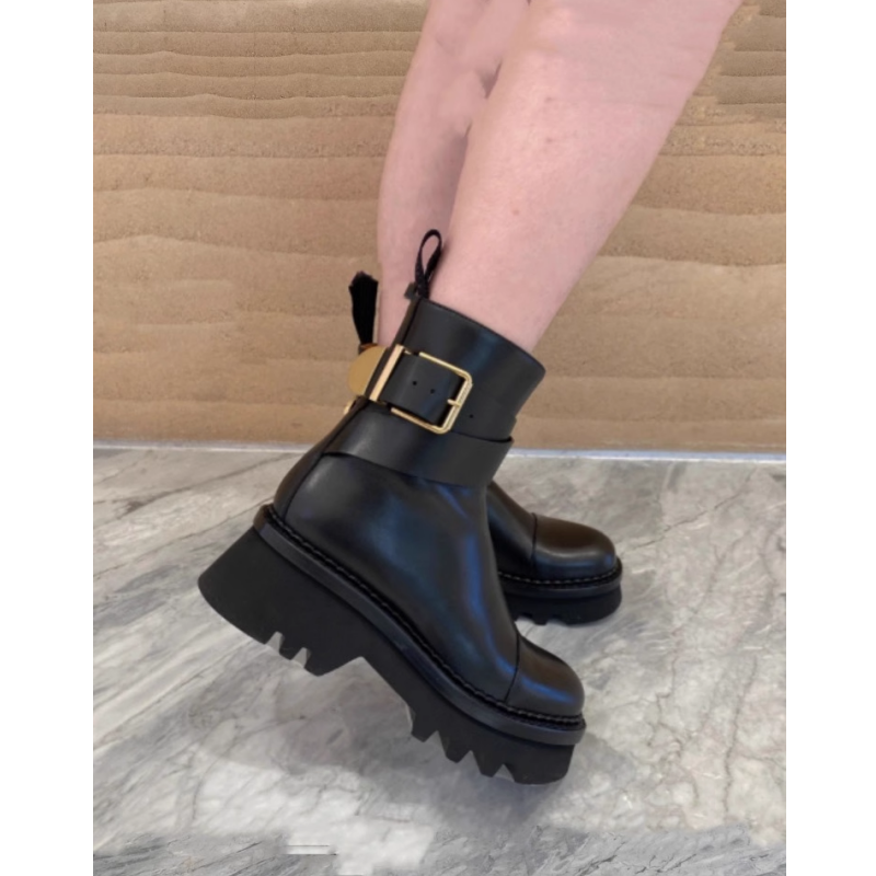 Buckled Ankle Boots