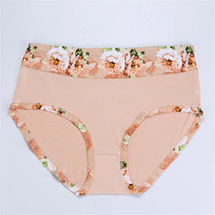 5PCS/Pack High Waisted Flower Panties