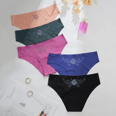 5pcs Ultra-thin Seamless Underwear