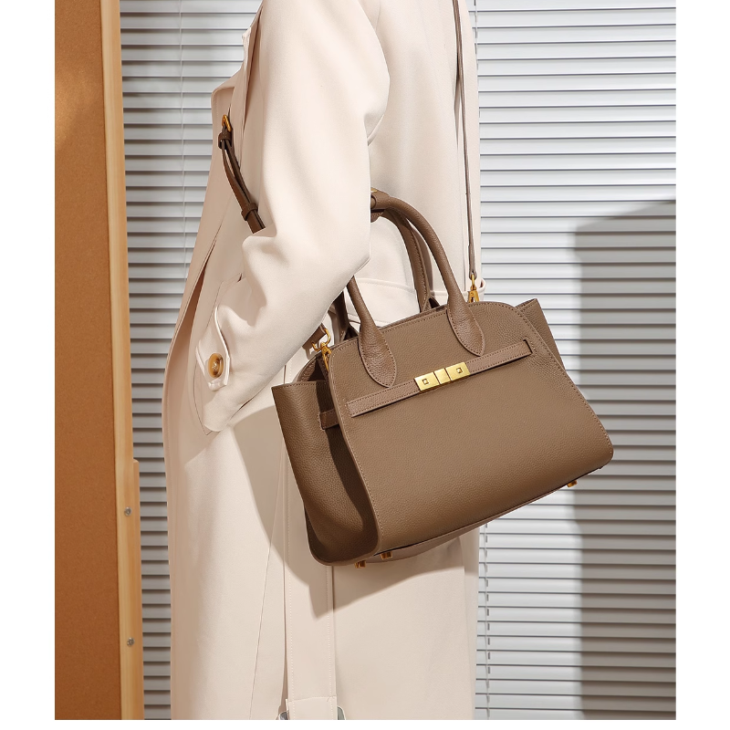 Meta Lock Tote Bag