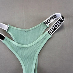 6PCS/Set Women Thongs