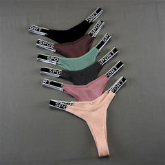 6PCS/Set Women Thongs