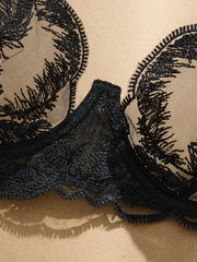 Black Feathers Comfortable Underwear