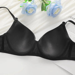 Black Underwire Push Up Bra