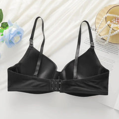 Black Underwire Push Up Bra