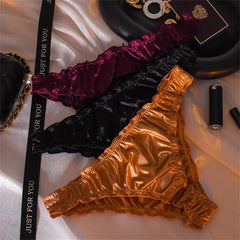 Elastic Sexy Satin Thong