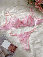 Floral Embroidery Sexy lingerie