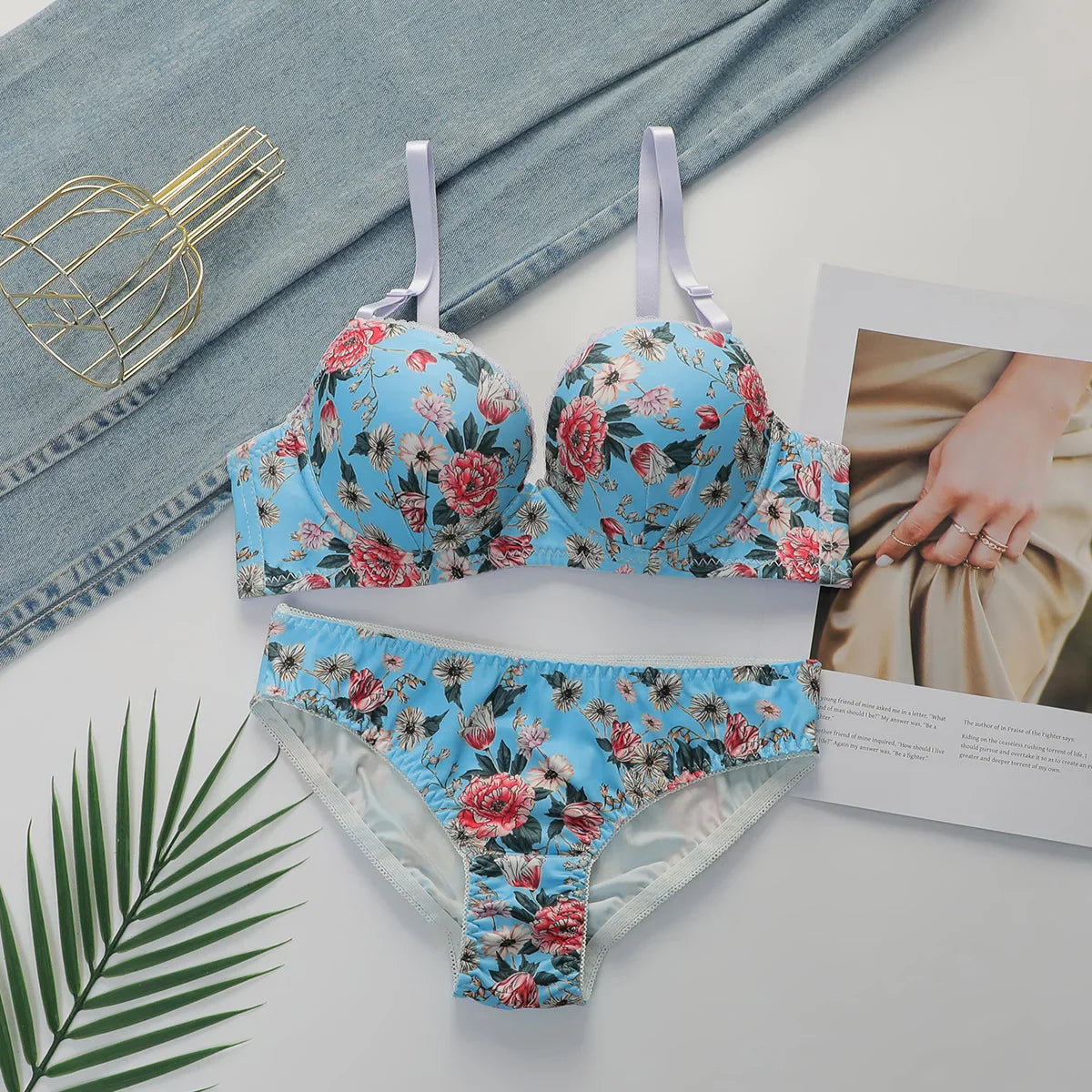 Floral Print Bralette