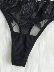 Floral Valentine Charming Brief Panty Underwear