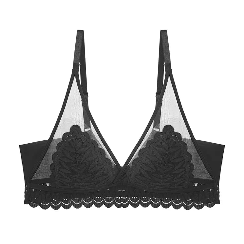 French Style Lace Triangle Bralette