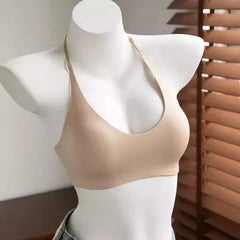 Ladies Seamless One Piece Backless Beauty Bra