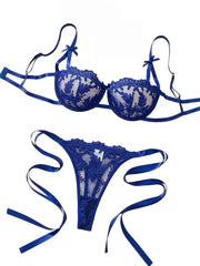 Lady Floral Embroidery lingerie