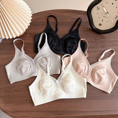 Ladies Seamless Wireless Minimizer Bra