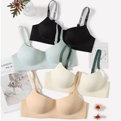 Summer Women Seamless One Piece Wireless Bra