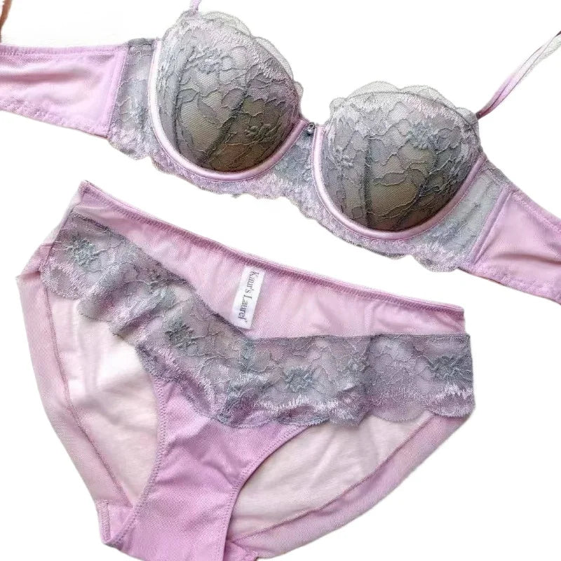 Women's Lightweight Purple Lace Bra