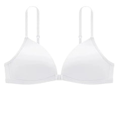 Nouveau Soutien Gorge Triangle Francais Premium Femme Leopard Fermeture Devant Bretelles Fines Anti Affaissement Confortable