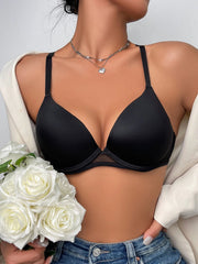 Plunge Padded Push Up Bra